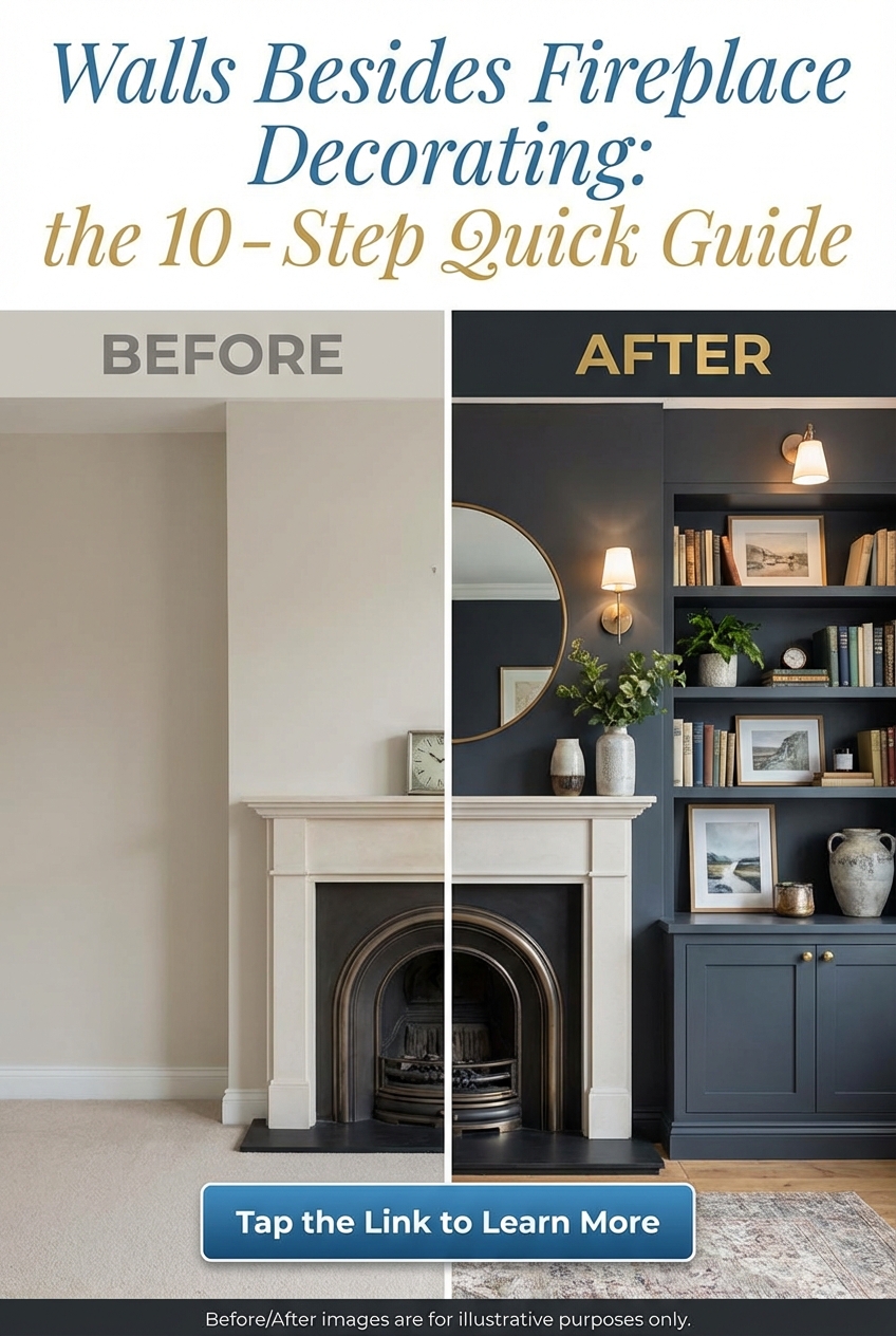 Walls Besides Fireplace Decorating: the 10 – Step Quick Guide - photo 5