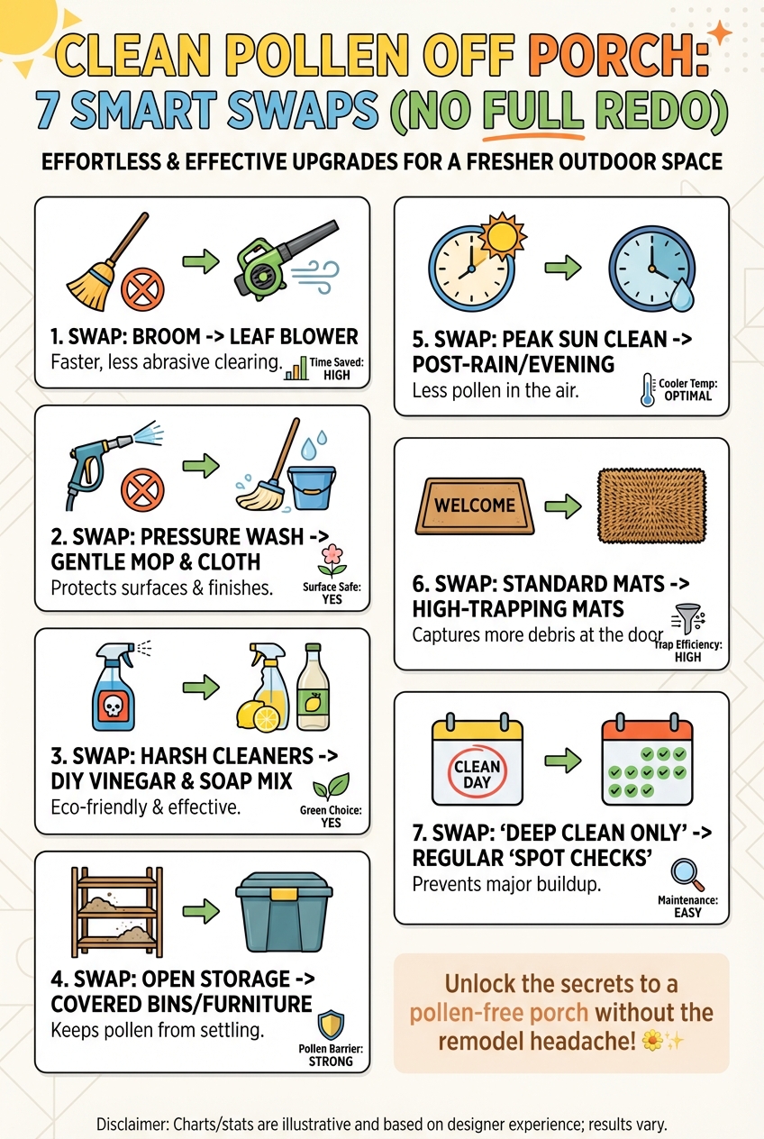 Clean Pollen Off Porch: 7 Smart Swaps (no Full Redo) - photo 4