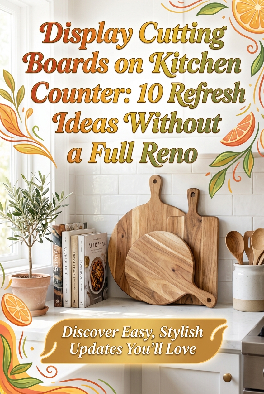 Display Cutting Boards on Kitchen Counter: 10 Refresh Ideas Without a Full Reno - photo 2