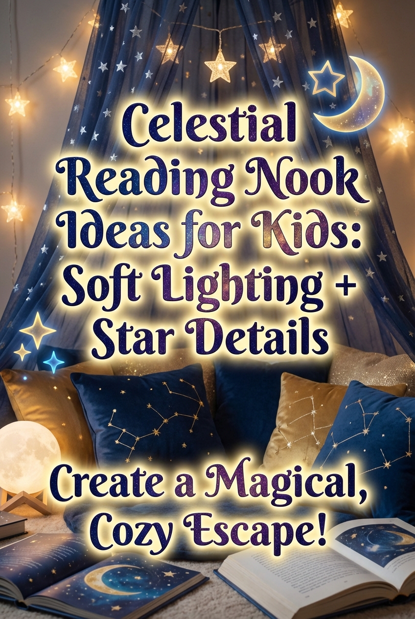 Celestial Reading Nook Ideas for Kids: Soft Lighting + Star Details - photo 2