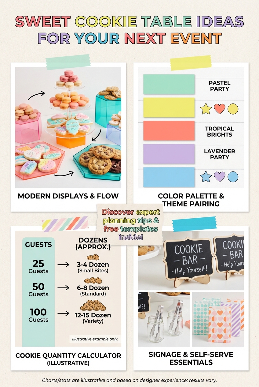 Sweet Cookie Table Ideas for Your Next Event - photo 4