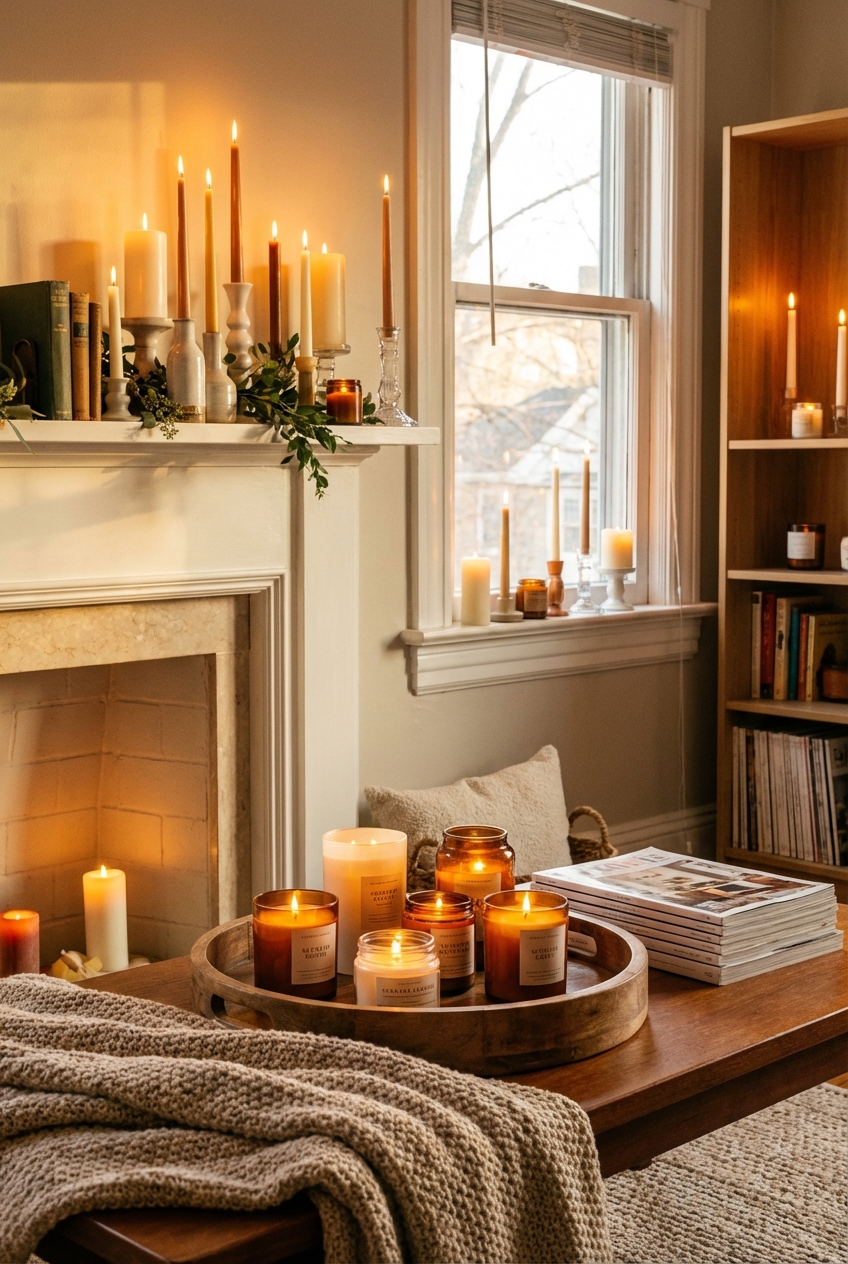 Best Candle Placement Ideas for a Cozy Home
