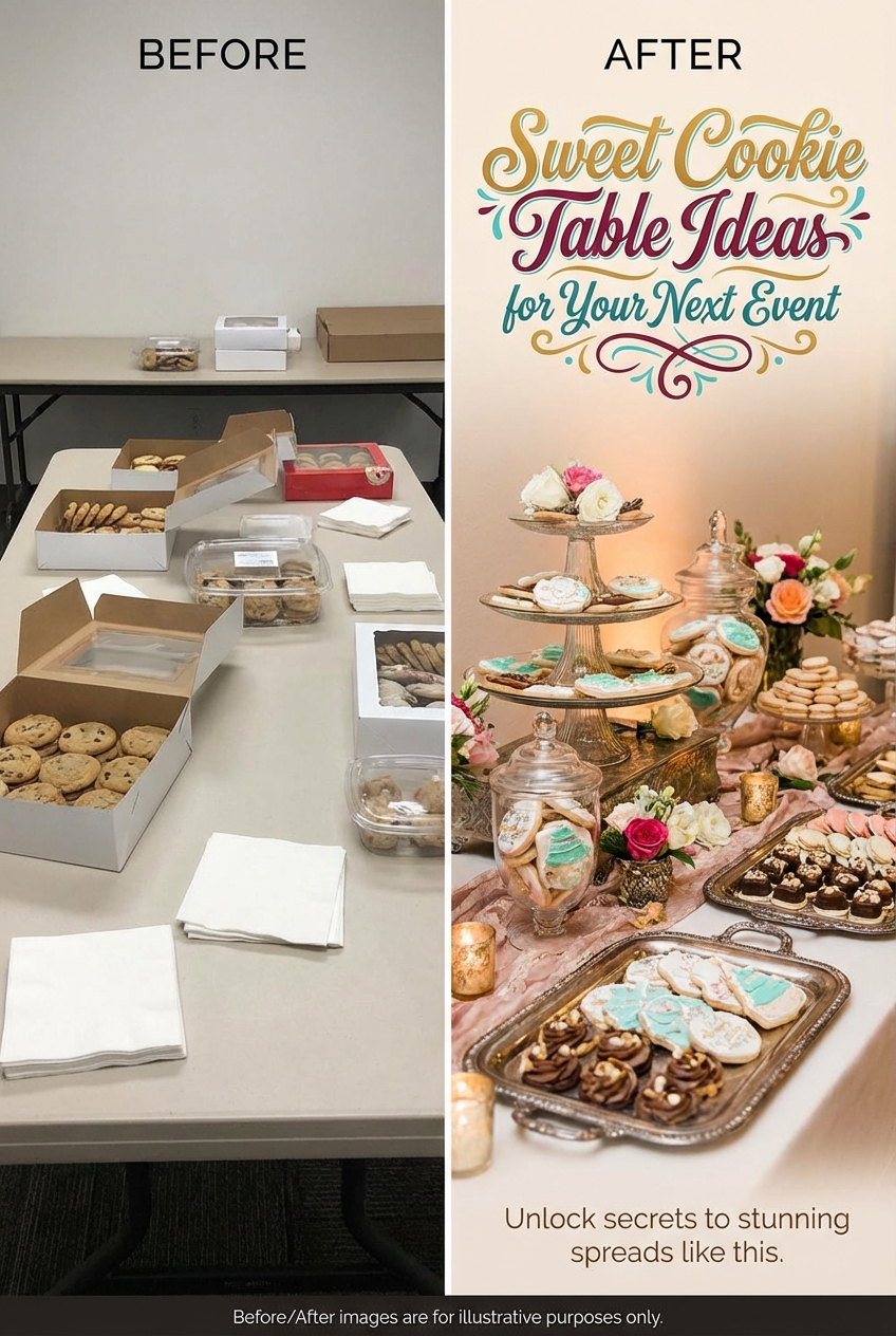 Sweet Cookie Table Ideas for Your Next Event - photo 5