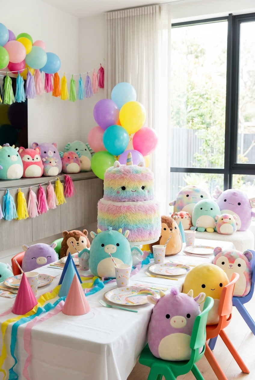 Squishmallow Birthday Party Ideas for Ultimate Fun