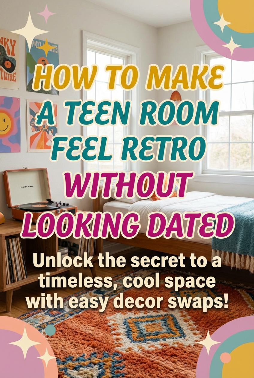 How to Make a Teen Room Feel Retro Without Looking Dated - photo 2