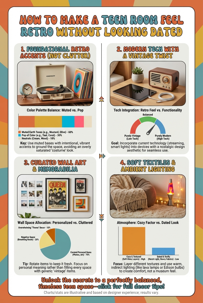 How to Make a Teen Room Feel Retro Without Looking Dated - photo 3