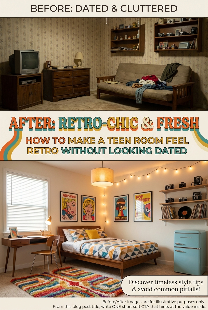 How to Make a Teen Room Feel Retro Without Looking Dated - photo 5
