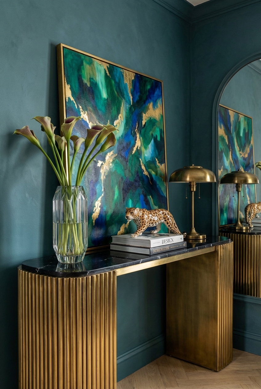 How to Style a Glamoratti Entry Console (Bold but Clean)