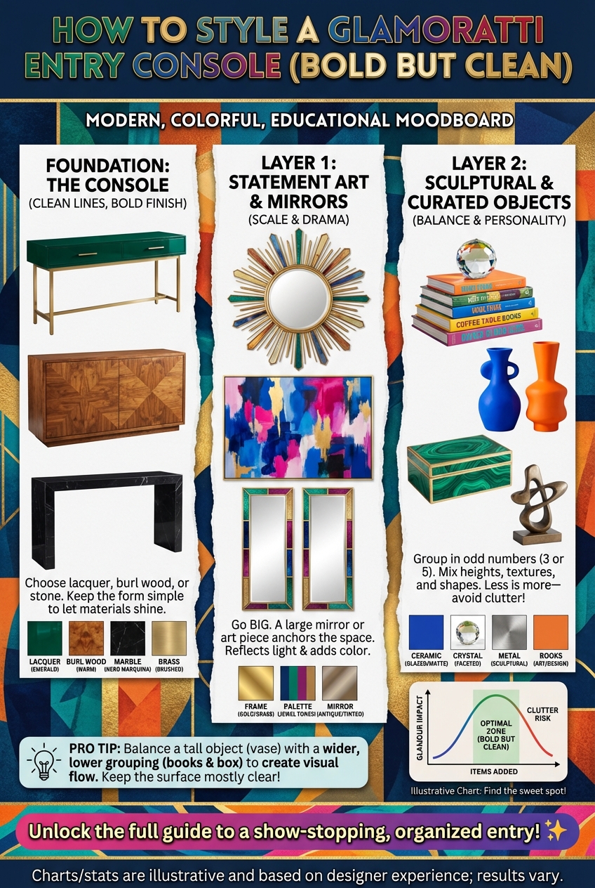How to Style a Glamoratti Entry Console (Bold but Clean) - photo 4