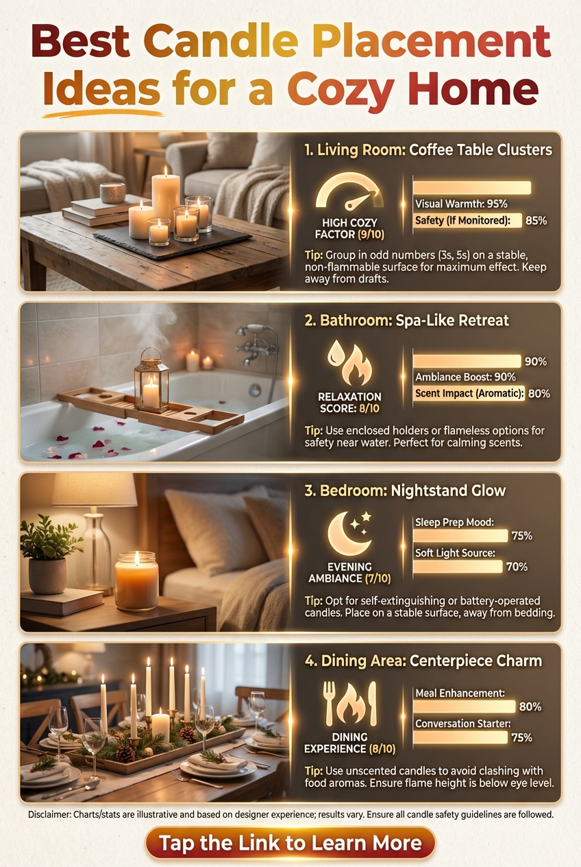 Best Candle Placement Ideas for a Cozy Home - photo 3