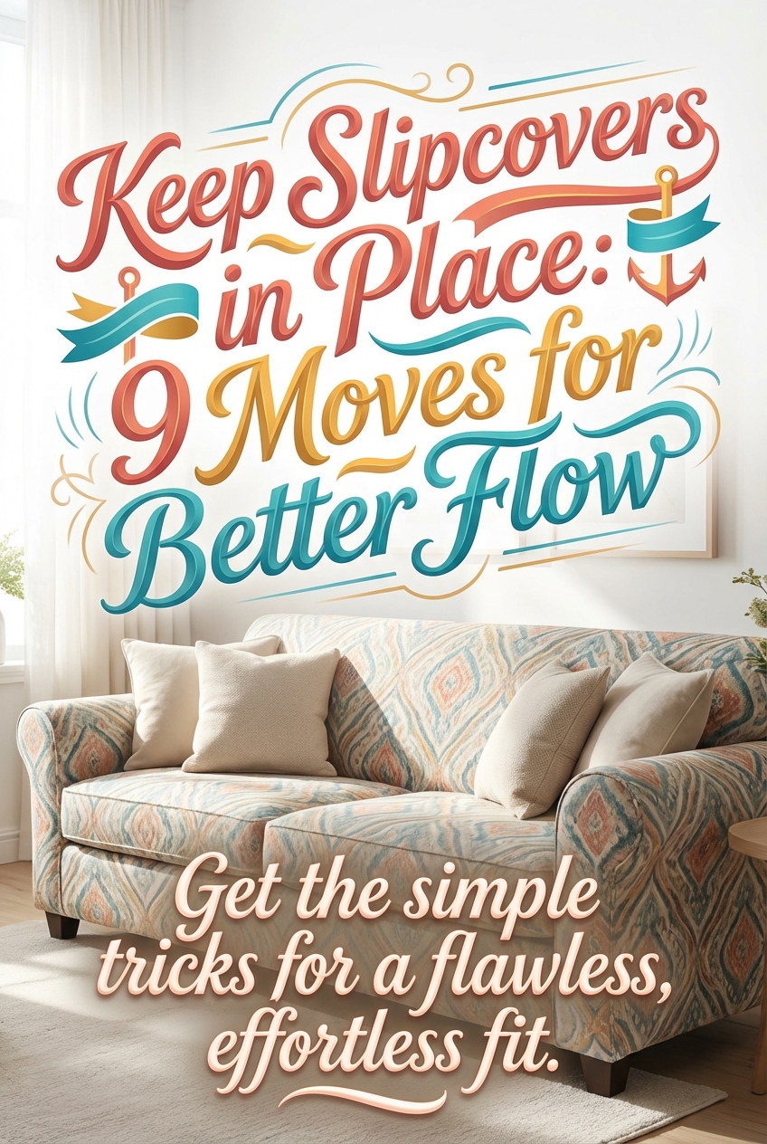 Keep Slipcovers in Place: 9 Moves for Better Flow - photo 2