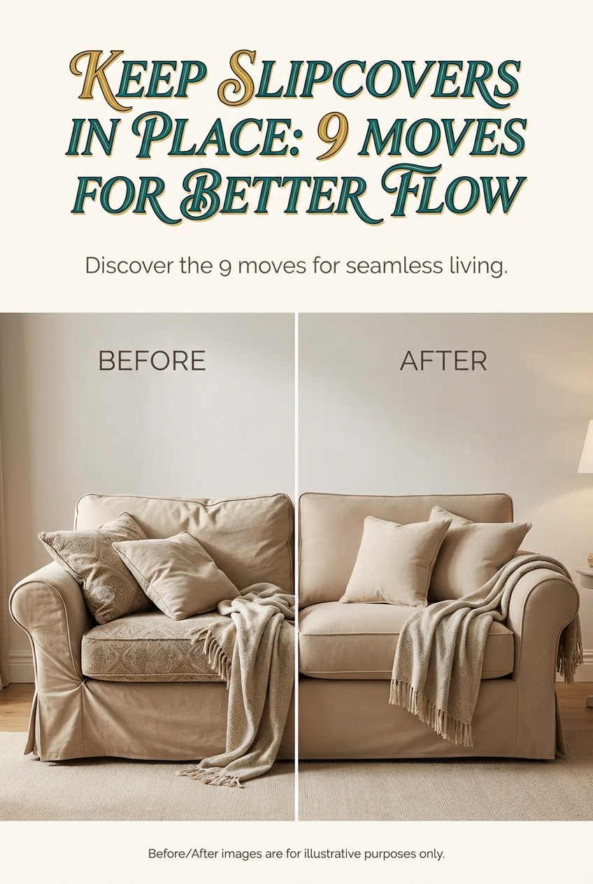 Keep Slipcovers in Place: 9 Moves for Better Flow - photo 5