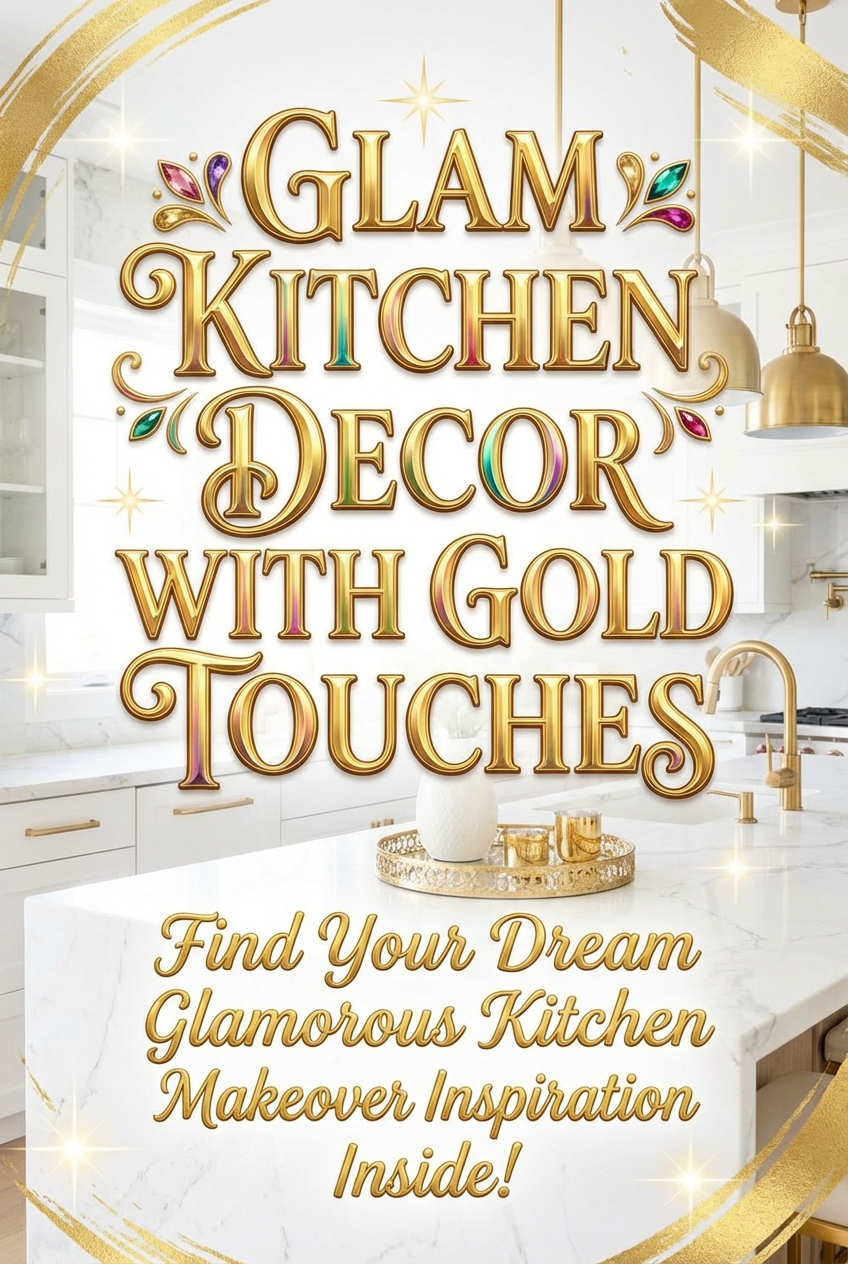 Glam Kitchen Decor with Gold Touches - photo 2