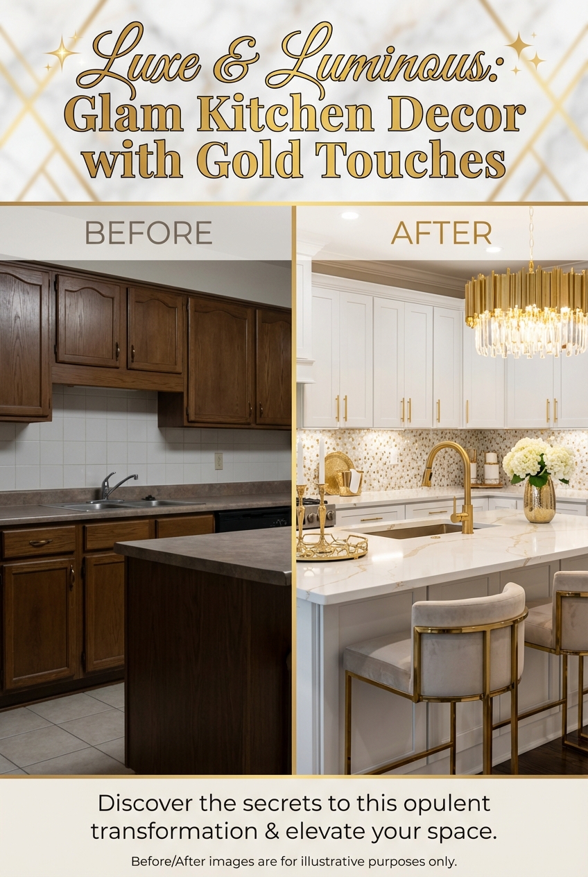 Glam Kitchen Decor with Gold Touches - photo 5