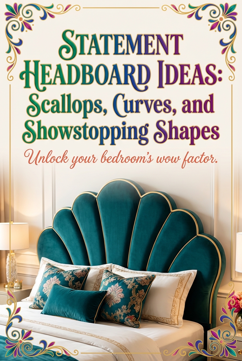 Statement Headboard Ideas: Scallops, Curves, and Showstopping Shapes - photo 2