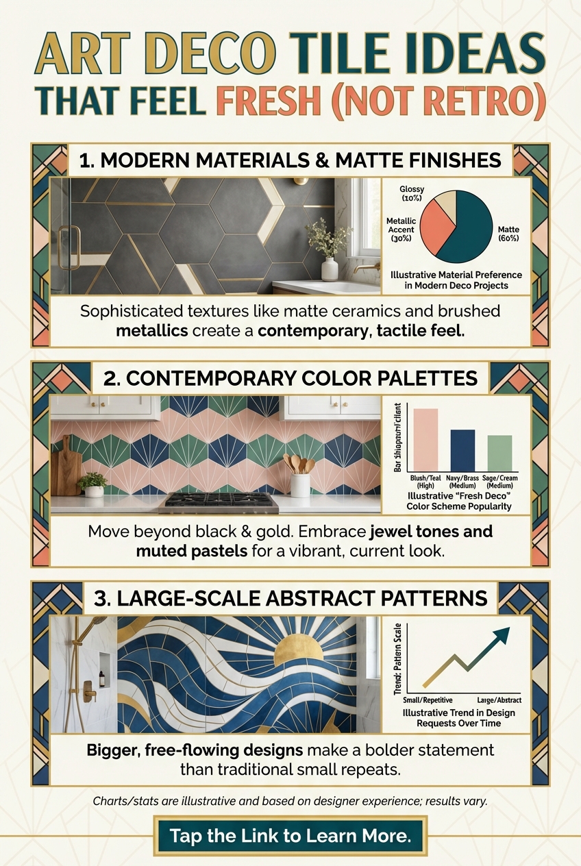Art Deco Tile Ideas That Feel Fresh (Not Retro) - photo 3