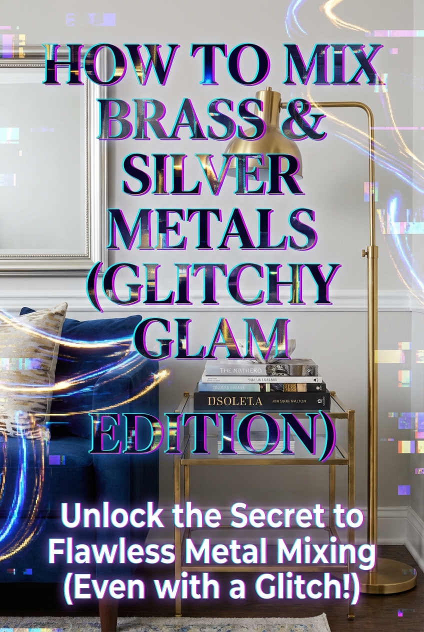 How to Mix Brass and Silver Metals (Glitchy Glam Edition) - photo 2
