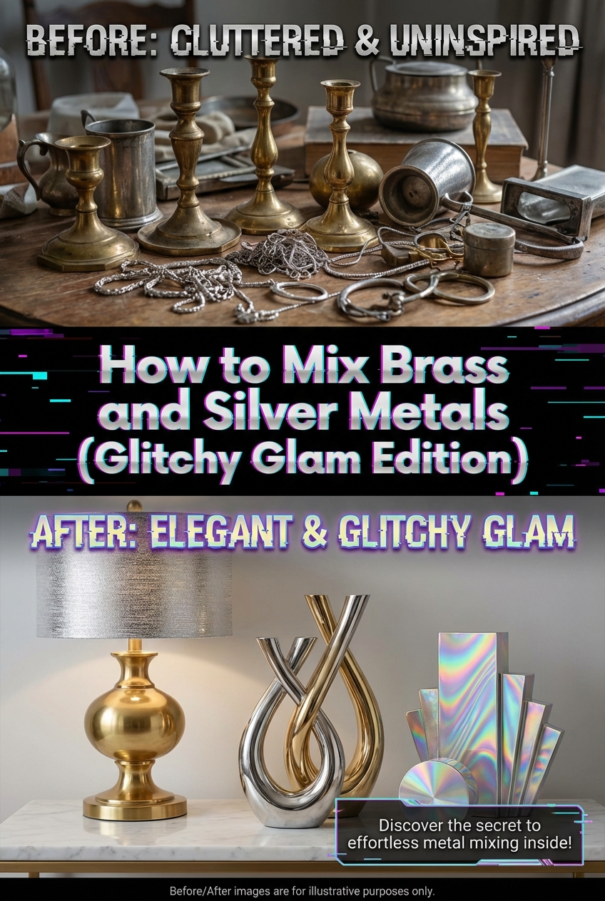 How to Mix Brass and Silver Metals (Glitchy Glam Edition) - photo 5