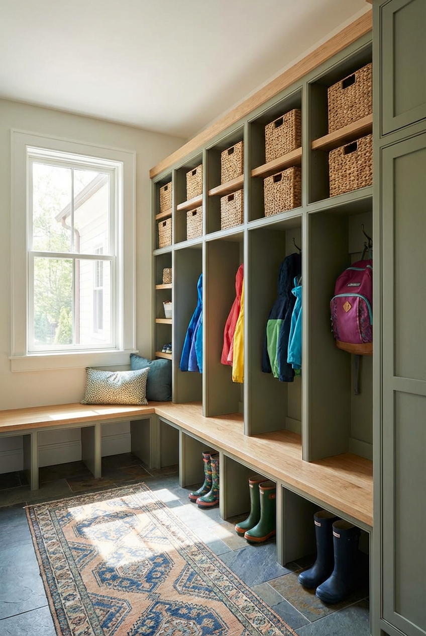 Darecations Mudroom Storage Ideas for Families and Small Spaces