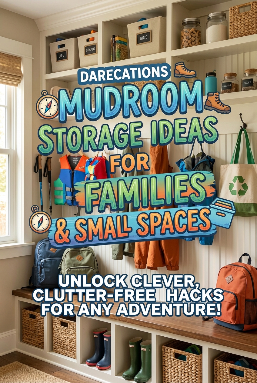 Darecations Mudroom Storage Ideas for Families and Small Spaces - photo 2