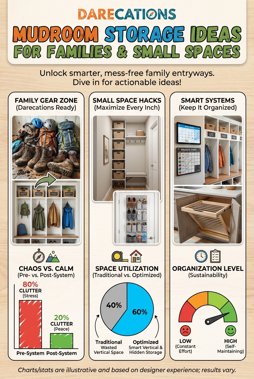 Darecations Mudroom Storage Ideas for Families and Small Spaces - photo 3