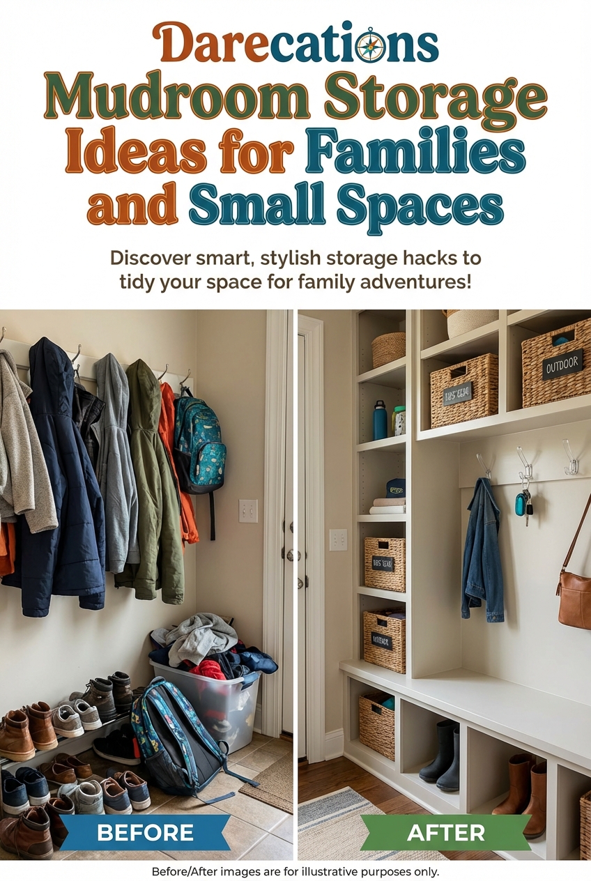Darecations Mudroom Storage Ideas for Families and Small Spaces - photo 5