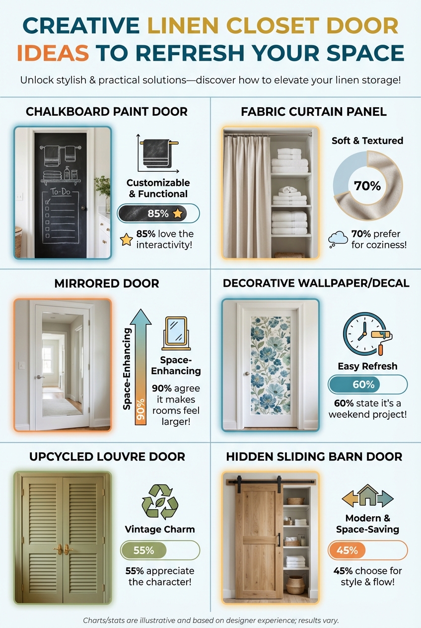 Creative Linen Closet Door Ideas to Refresh Your Space - photo 3