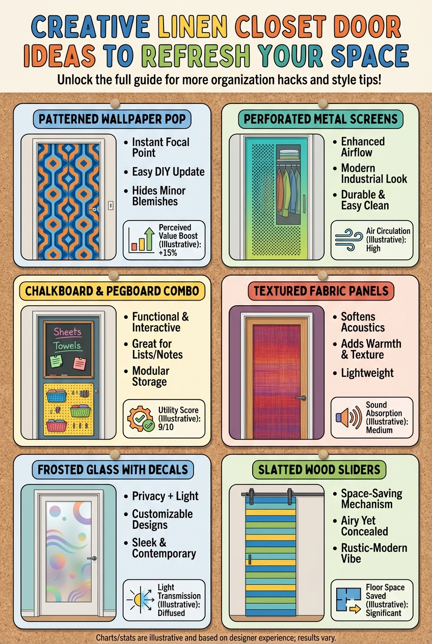 Creative Linen Closet Door Ideas to Refresh Your Space - photo 4