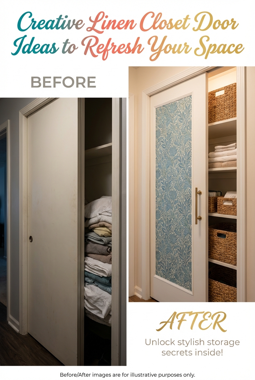 Creative Linen Closet Door Ideas to Refresh Your Space - photo 5