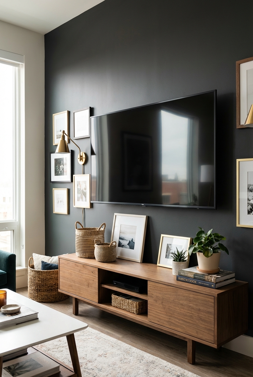 Thinks You Need to Know Before Mounting a TV on Your Wall: 10 Style Moves That Feel Timeless