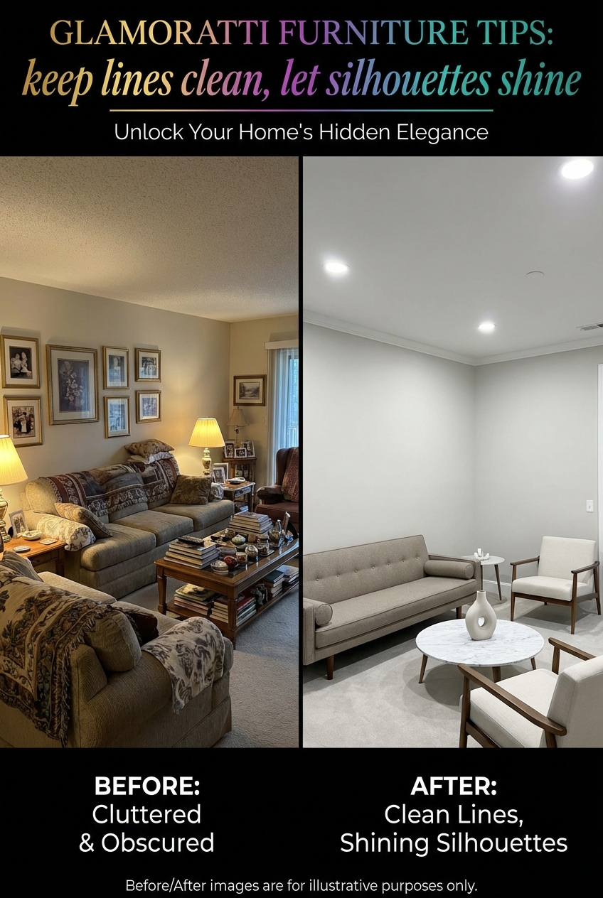 Glamoratti Furniture Tips: keep lines clean, let silhouettes shine - photo 5