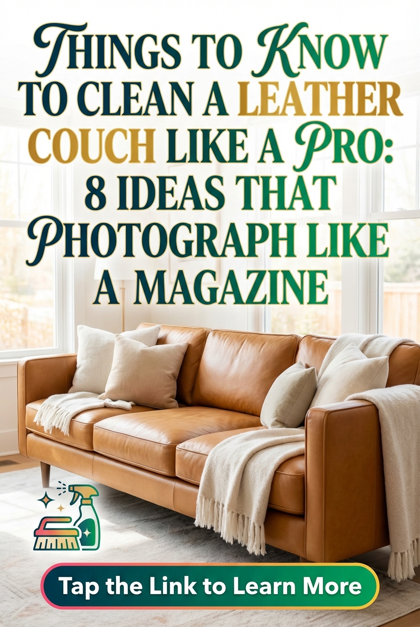 Things to Know to Clean a Leather Couch Like a Pro: 8 Ideas That Photograph Like a Magazine - photo 2