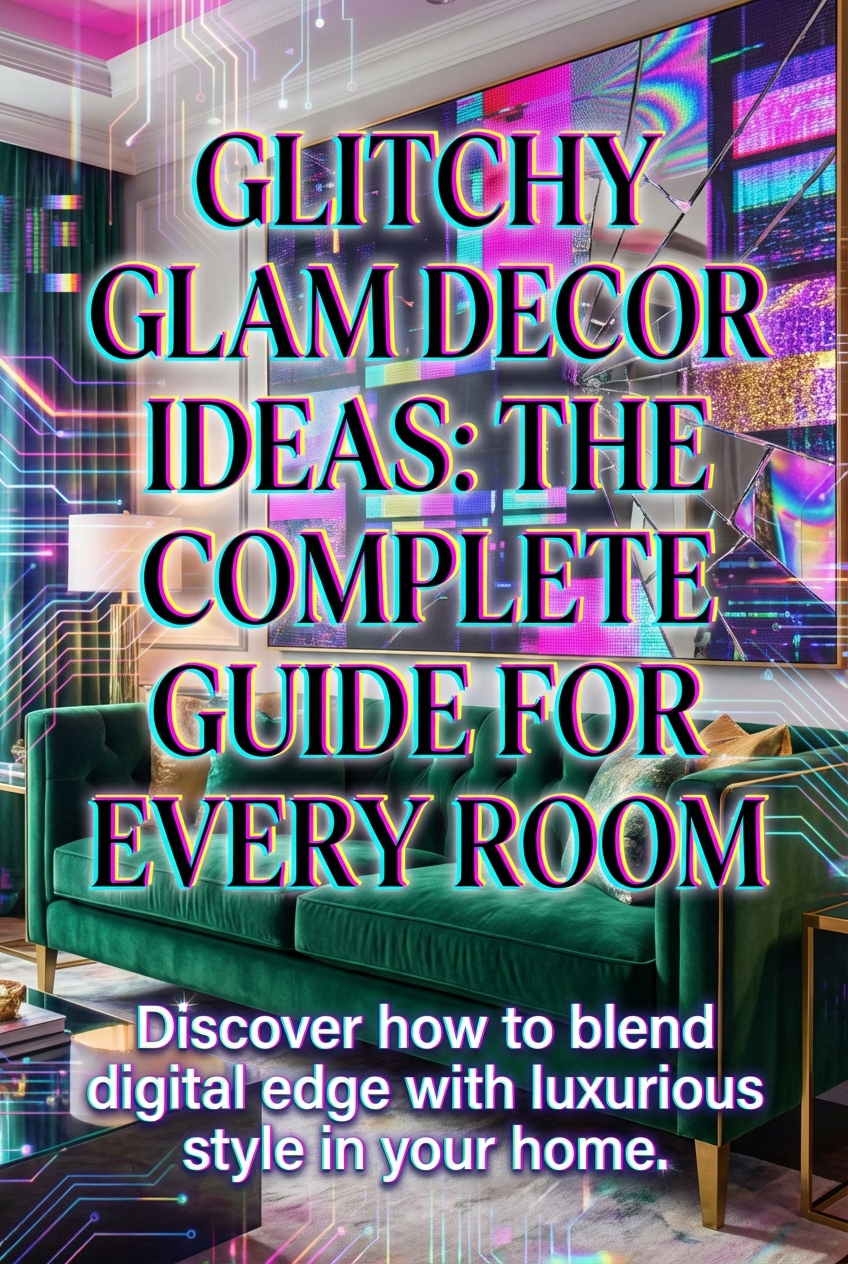 Glitchy Glam Decor Ideas: The Complete Guide for Every Room - photo 2