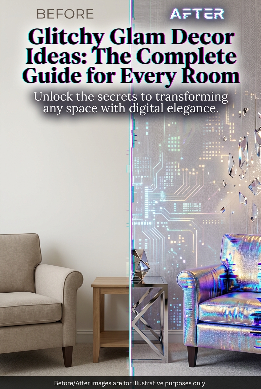 Glitchy Glam Decor Ideas: The Complete Guide for Every Room - photo 5