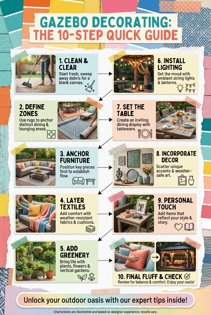 Gazebo Decorating: the 10 – Step Quick Guide - photo 4