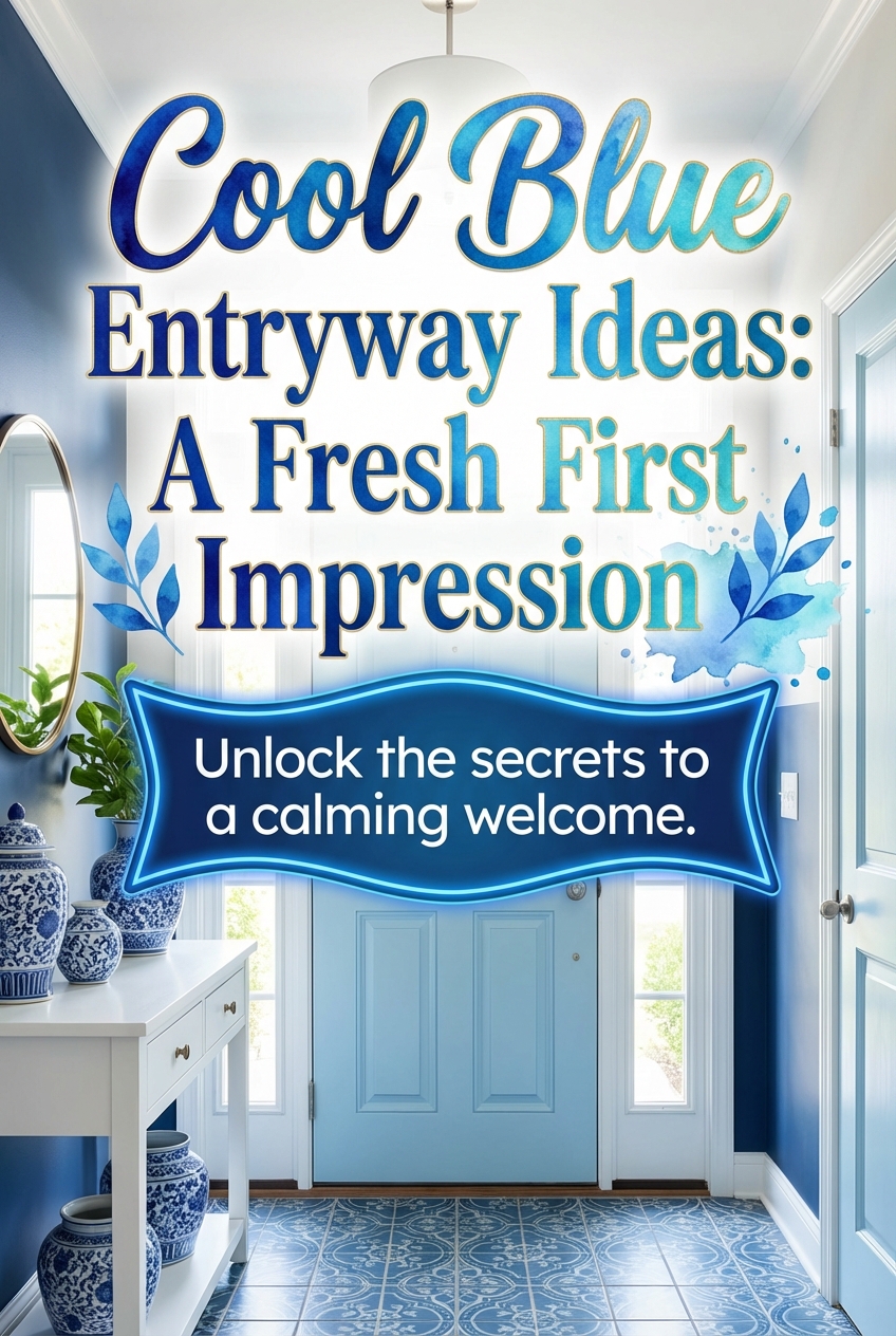 Cool Blue Entryway Ideas: A Fresh First Impression - photo 2