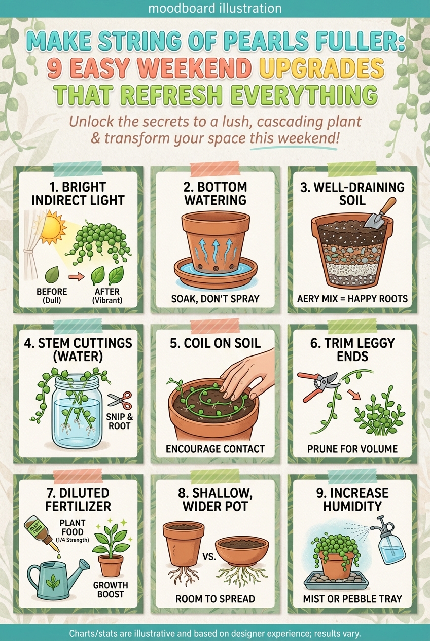 Make String of Pearls Fuller: 9 Easy Weekend Upgrades That Refresh Everything - photo 4