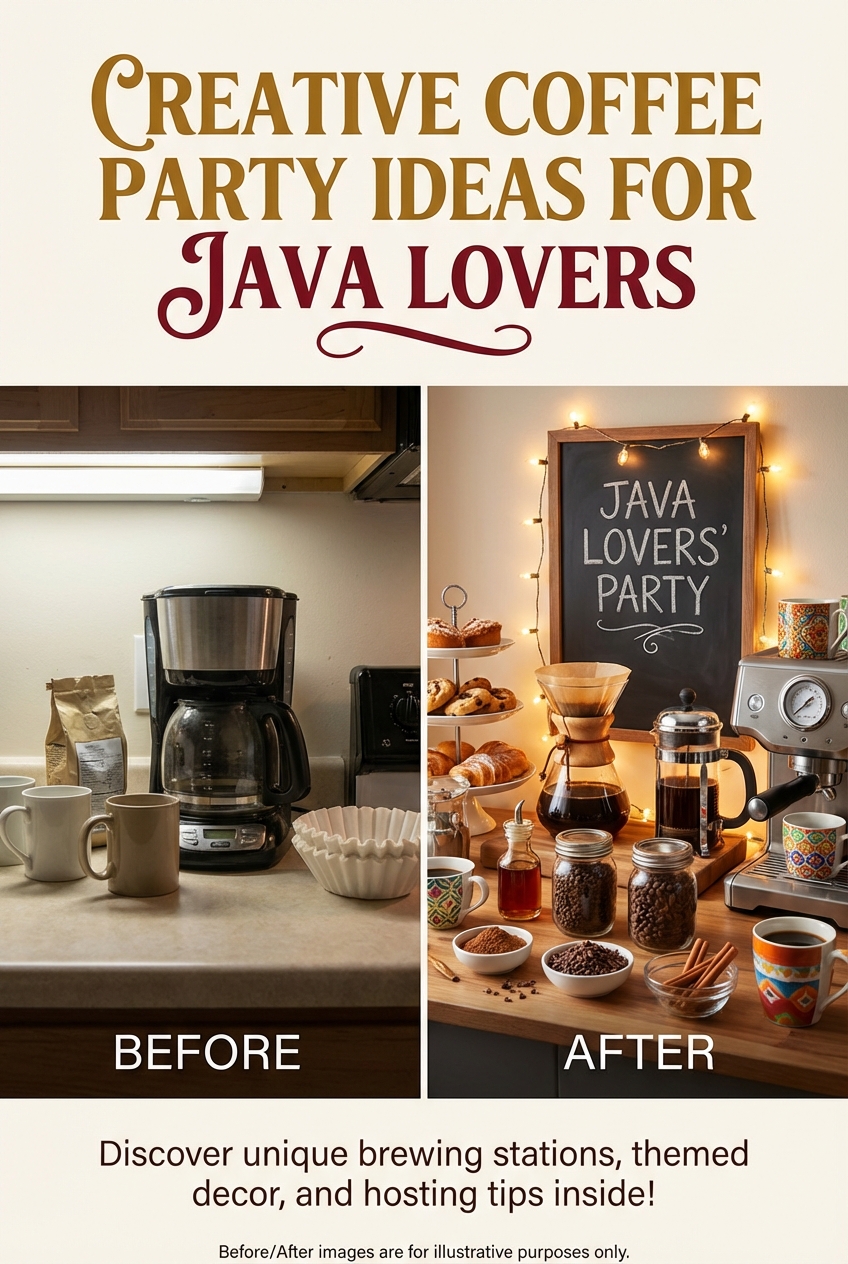 Creative Coffee Party Ideas for Java Lovers - photo 5