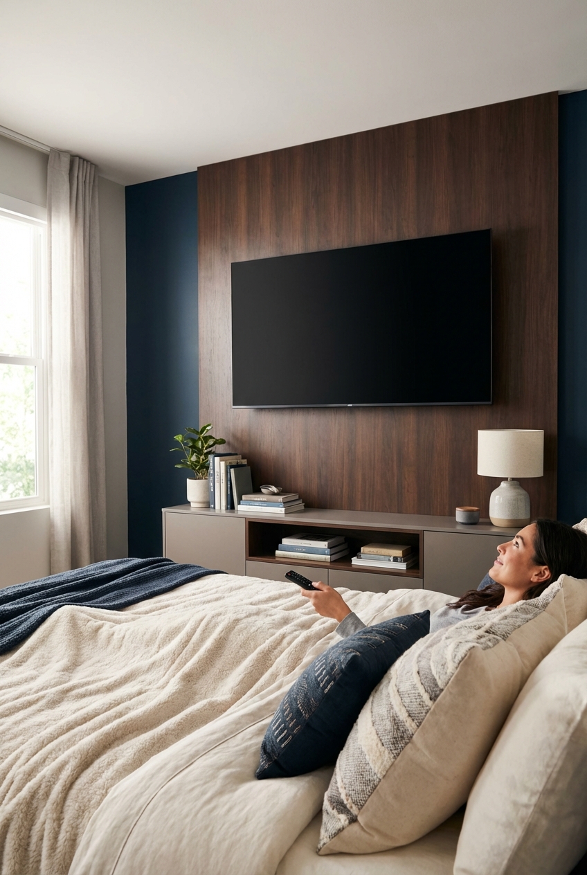 How High to Mount TV in Bedroom: 7 Fixes That Save Your Neck