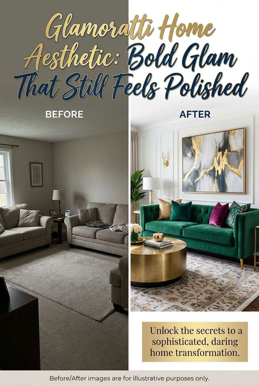 Glamoratti Home Aesthetic: Bold Glam That Still Feels Polished - photo 5
