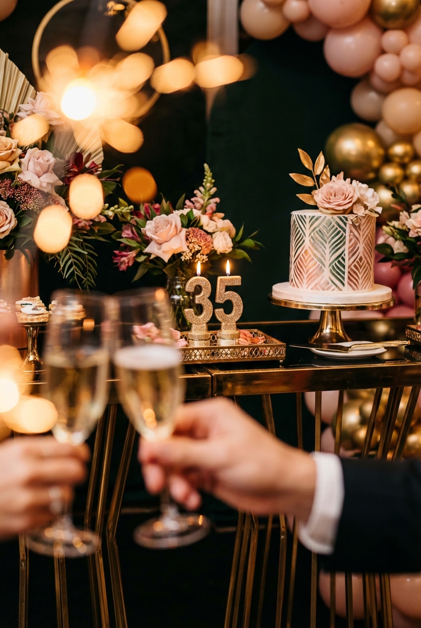 35th Birthday Theme Ideas for Her Celebrate in Style