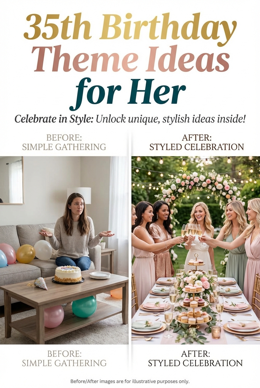 35th Birthday Theme Ideas for Her Celebrate in Style - photo 5