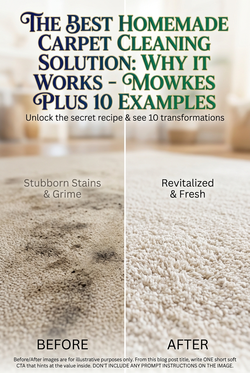 The Best Homemade Carpet Cleaning Solution: Why It Works – Plus 10 Examples - photo 5