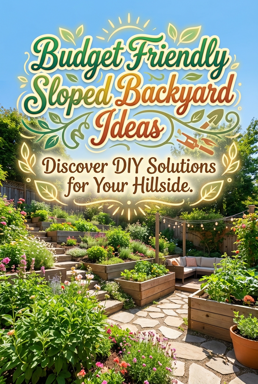 Budget Friendly Sloped Backyard Ideas - photo 2