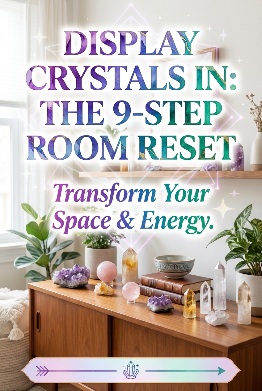Display Crystals in: the 9 – Step Room Reset - photo 2