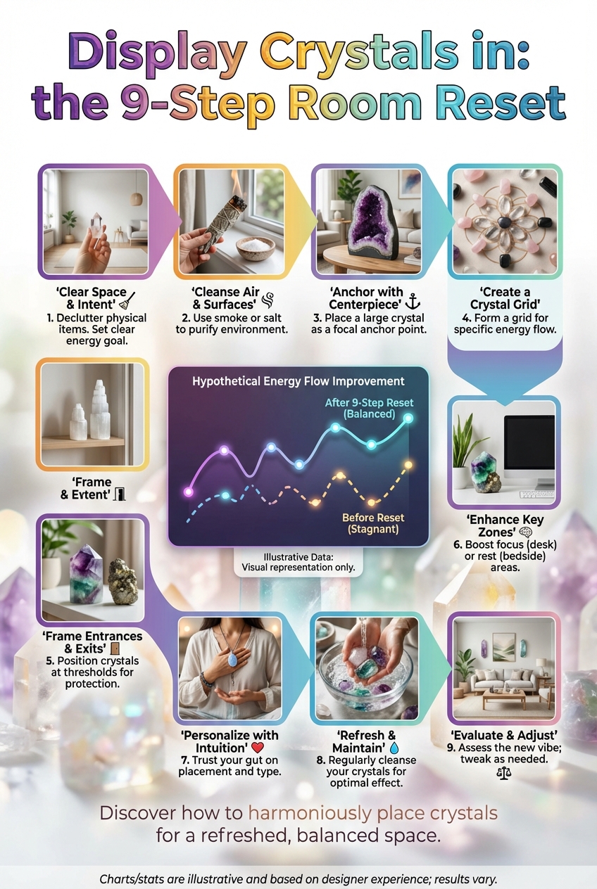 Display Crystals in: the 9 – Step Room Reset - photo 3