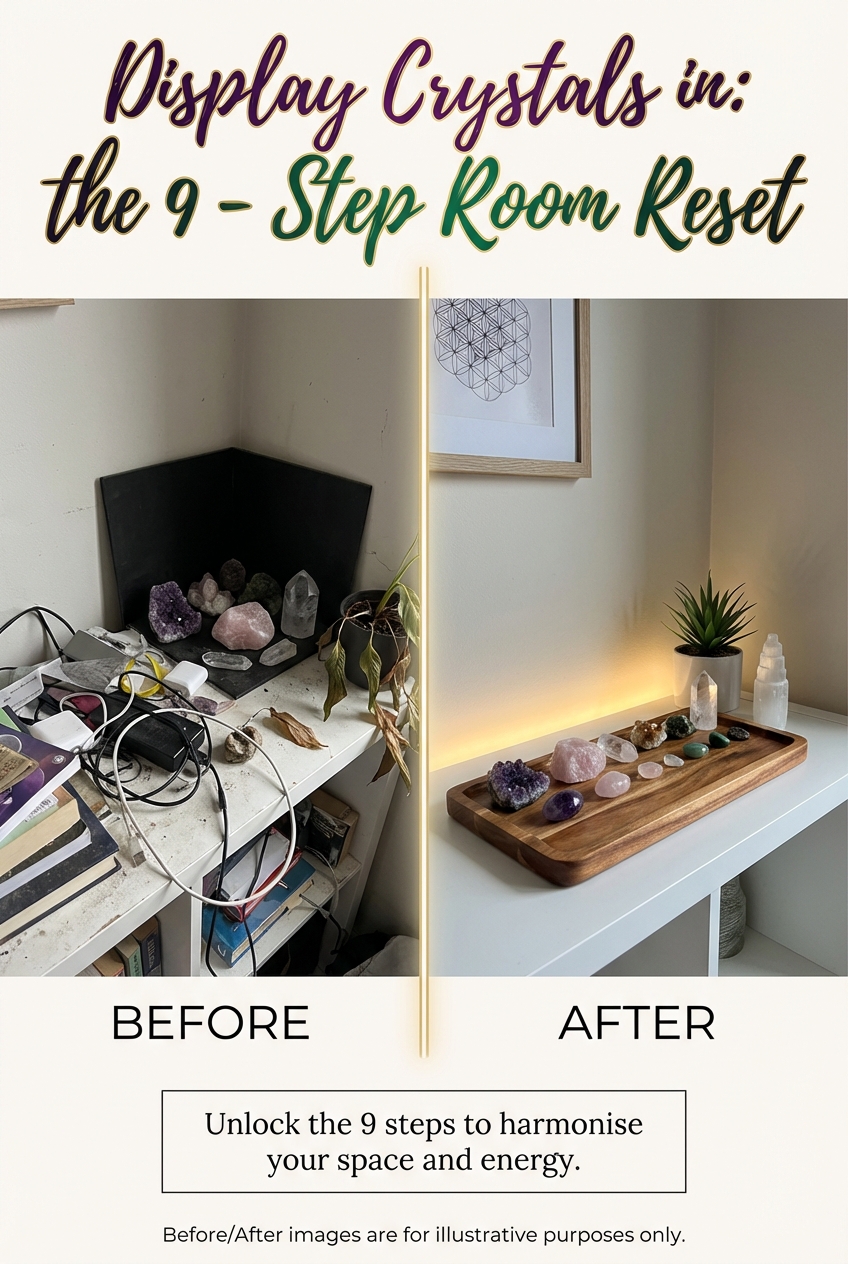Display Crystals in: the 9 – Step Room Reset - photo 5