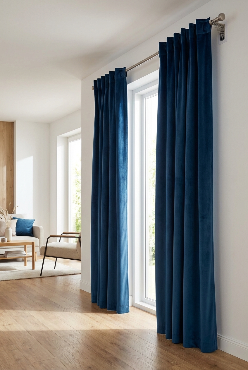 Heavy Curtains Without Drilling: the 8 – Step Fix List