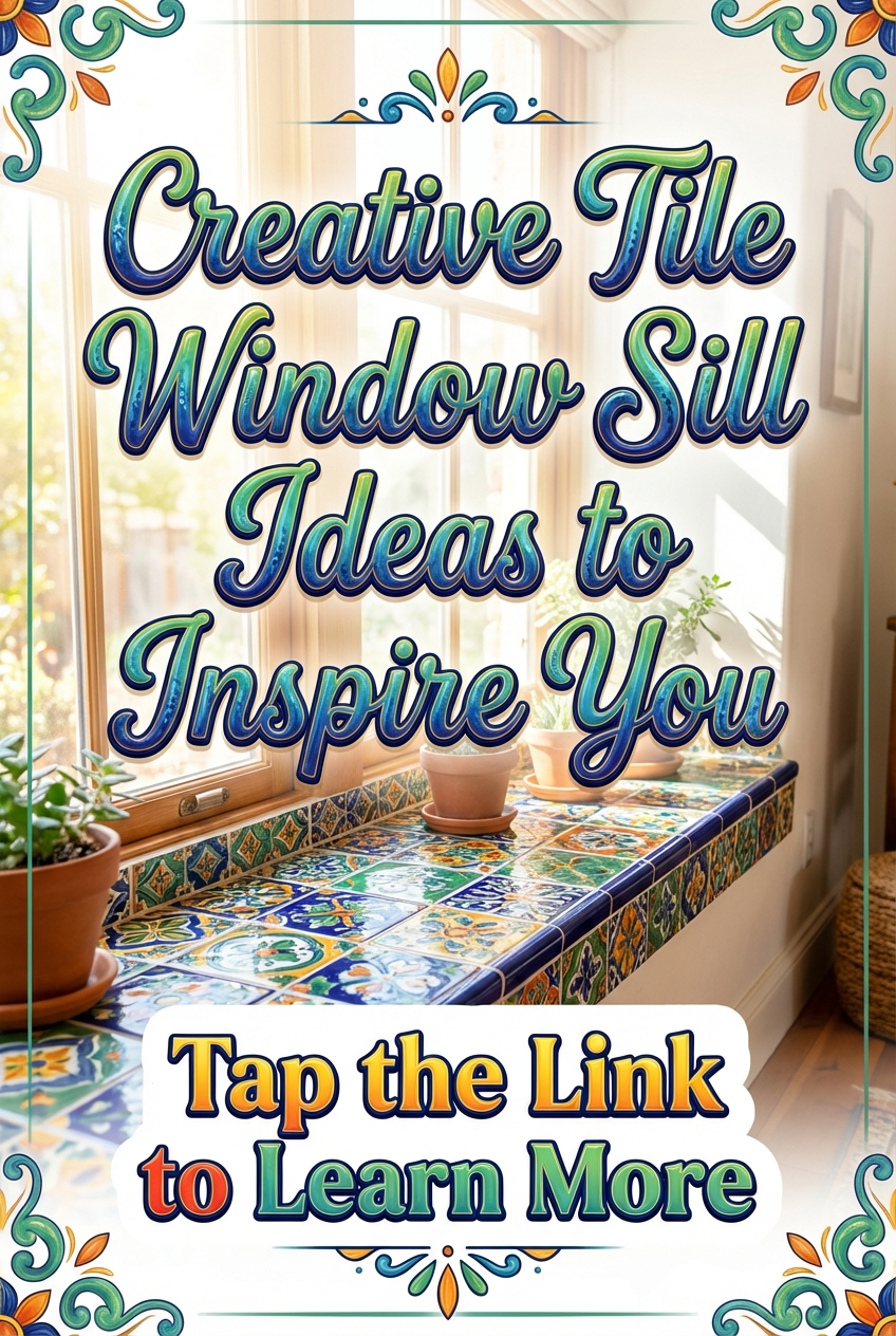 Creative Tile Window Sill Ideas to Inspire You - photo 2