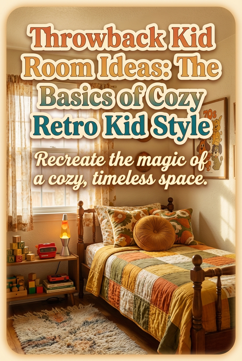Throwback Kid Room Ideas: The Basics of Cozy Retro Kid Style - photo 2